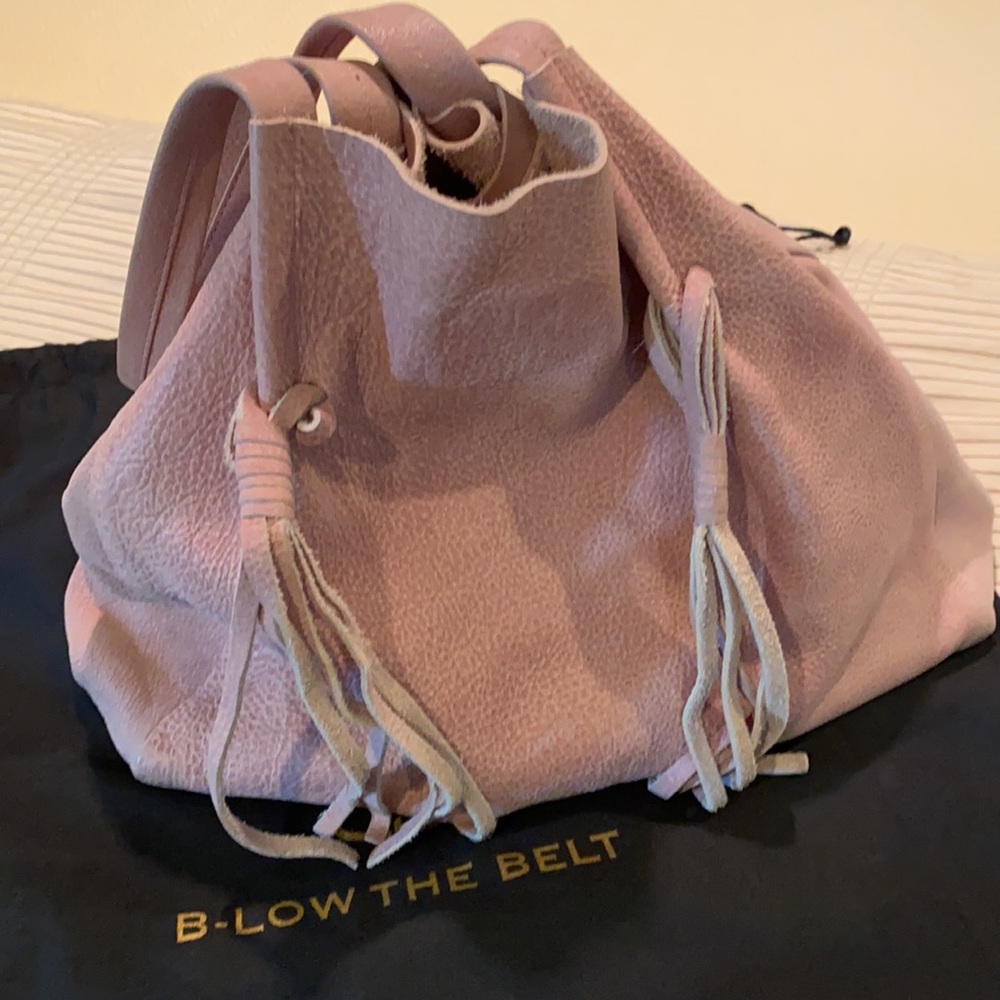 B-LOW THE BELT tote